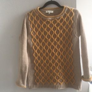Cable Knit Italian Wool sweater